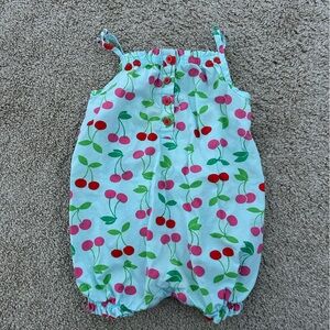 Carters Cherry Print Romper